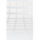 Lot de 2 Fauteuils Albert Kuip Garden Zuiver Siège Intérieur Extérieur en Aluminium Blanc 59,5x59,5x82,5cm