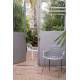 Lot de 2 Fauteuils Albert Kuip Garden Zuiver Siège Intérieur Extérieur en Aluminium Blanc 59,5x59,5x82,5cm