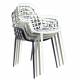 Lot de 2 Fauteuils Albert Kuip Garden Zuiver Siège Intérieur Extérieur en Aluminium Gris 59,5x59,5x82,5cm