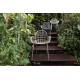 Lot de 2 Fauteuils Albert Kuip Garden Zuiver Siège Intérieur Extérieur en Aluminium Gris 59,5x59,5x82,5cm
