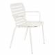 Lot de 2 Fauteuils Vondel Blanc Zuiver Sièges Outdoor Design en Aluminium 58,2x64,7x82,5cm