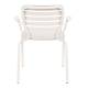 Lot de 2 Fauteuils Vondel Blanc Zuiver Sièges Outdoor Design en Aluminium 58,2x64,7x82,5cm