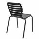 Lot de 2 Chaises Vondel Noir Zuiver Assises Outdoor Design en Aluminium 55x58,2x82,5cm