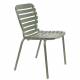Lot de 2 Chaises Vondel Vert Zuiver Assises Outdoor Design en Aluminium 55x58,2x82,5cm