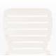 Lot de 2 Chaises Vondel Blanc Zuiver Assises Outdoor Design en Aluminium 55x58,2x82,5cm