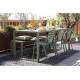 Lot de 2 Chaises Vondel Vert Zuiver Assises Outdoor Design en Aluminium 55x58,2x82,5cm