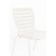 Lot de 2 Chaises Vondel Blanc Zuiver Assises Outdoor Design en Aluminium 55x58,2x82,5cm