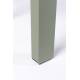 Banc de Jardin 3 Places Vondel Vert Zuiver Banquette Siège Outdoor Design en Aluminium 45x45x129cm