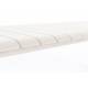 Banc de Jardin 3 Places Vondel Blanc Zuiver Banquette Siège Outdoor Design en Aluminium 45x45x129cm
