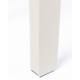 Banc de Jardin 3 Places Vondel Blanc Zuiver Banquette Siège Outdoor Design en Aluminium 45x45x129cm
