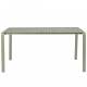 Table de Jardin 8 Personnes Vondel Vert Zuiver Table de Repas Salon Outdoor Design Moderne en Aluminium 75x87,2x169cm