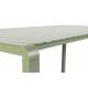 Table de Jardin 8 Personnes Vondel Vert Zuiver Table de Repas Salon Outdoor Design Moderne en Aluminium 75x87,2x169cm