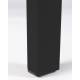 Table de Jardin 8 Personnes Vondel Noir Zuiver Table de Repas Salon Outdoor Design Moderne en Aluminium 75x87,2x169cm