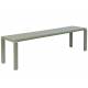 Banc de Jardin 4 Places Vondel Vert Zuiver Banquette Siège Outdoor Design en Aluminium 45x45x175cm