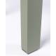 Banc de Jardin 4 Places Vondel Vert Zuiver Banquette Siège Outdoor Design en Aluminium 45x45x175cm