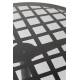 Table Bistrot Albert Garden Zuiver Console d'Appoint Intérieur Extérieur en Aluminium Noir et Verre Fumé 76x80x80cm
