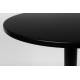 Table Bistrot Ronde Metsu Noir Table à Manger Zuiver en Acier Thermolaqué 70x70x76cm