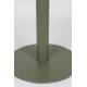 Table Bistrot Ronde Metsu Vert Table à Manger Zuiver en Acier Thermolaqué 70x70x76cm
