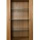 Buffet Haut Barbier Zuiver Bar Design Vaisselier en Bois Naturel 45x100x140cm