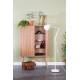Buffet Haut Barbier Zuiver Bar Design Vaisselier en Bois Naturel 45x100x140cm