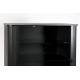 Buffet Haut Barbier Armoire Zuiver Bar Design Chêne Noir 45x100x140cm