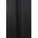 Buffet Haut Barbier Armoire Zuiver Bar Design Chêne Noir 45x100x140cm