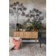 Meuble TV Barbier Enfilade Design Zuiver Buffet Bois Naturel 40x57,5x120cm