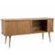 Meuble TV Barbier Enfilade Design Zuiver Buffet Bois Naturel 40x57,5x120cm