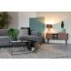 Enfilade Barbier Zuiver Vaisselier Design Meuble TV Noyer 40x57,5x120cm