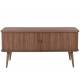 Enfilade Barbier Zuiver Vaisselier Design Meuble TV Noyer 40x57,5x120cm