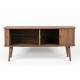 Enfilade Barbier Zuiver Vaisselier Design Meuble TV Noyer 40x57,5x120cm
