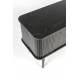Buffet Barbier Meuble TV Zuiver Vaisselier Chêne Noir 40x57,5x120cm