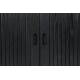 Buffet Barbier Meuble TV Zuiver Vaisselier Chêne Noir 40x57,5x120cm