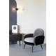Buffet Barbier Meuble TV Zuiver Vaisselier Chêne Noir 40x57,5x120cm