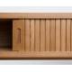 Table Console Barbier Bureau Zuiver Bois Naturel 35x74x120cm