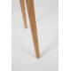 Table Console Barbier Bureau Zuiver Bois Naturel 35x74x120cm