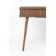 Console Barbier Table d'Appoint Zuiver Coiffeuse Design Noyer 35x74x120cm