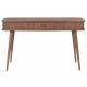 Console Barbier Table d'Appoint Zuiver Coiffeuse Design Noyer 35x74x120cm