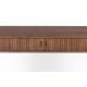 Console Barbier Table d'Appoint Zuiver Coiffeuse Design Noyer 35x74x120cm