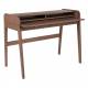 Bureau Barbier Secrétaire Rétractable Zuiver Console Noyer 61x85x110cm