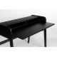 Secrétaire Barbier Bureau Design Zuiver Coiffeuse Chêne Noir 61x85x110cm
