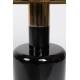 Table Basse Ronde Glam Bout de Canapé Table d'Appoint Zuiver Métal Noir 36x36x51cm