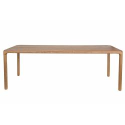 Table de Repas STORM Console Zuiver Table à Manger Bois Couleur Naturelle 75x90x220cm