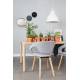 Table de Repas STORM Console Zuiver Table à Manger Bois Couleur Naturelle 75x90x220cm