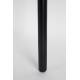 Table de Repas STORM Console Zuiver Table à Manger Bois Couleur Noire 75x90x220cm