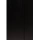 Table de Repas STORM Console Zuiver Table à Manger Bois Couleur Noire 75x90x220cm