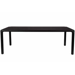 Table de Repas STORM Console Zuiver Table à Manger Bois Couleur Noire 75x90x220cm