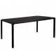 Table de Repas STORM Console Zuiver Table à Manger Bois Couleur Noire 75x90x220cm