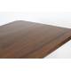 Table de Repas STORM Console Zuiver Table à Manger Bois Couleur Noyer 75x90x180cm