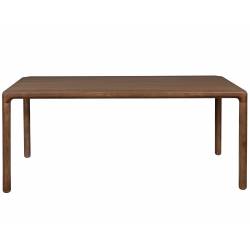 Table de Repas STORM Console Zuiver Table à Manger Bois Couleur Noyer 75x90x180cm